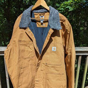 NWOT CARHARTT Full Swing Chore Coat Jacket Brown Men’s Size 3XL 102707-211